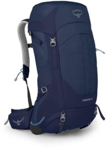Osprey Stratos 36 is the most comfortable daypack for heavy loads for an Everest Base Camp trek. 