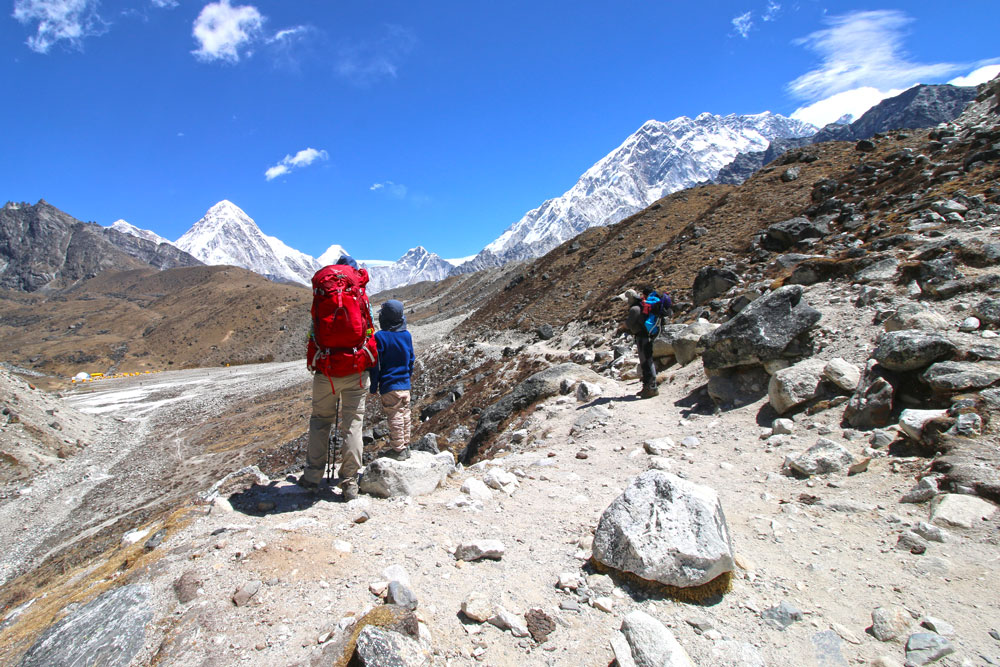 Carrying an Osprey Aura was the best backpack for my Everest Base Camp trek. 