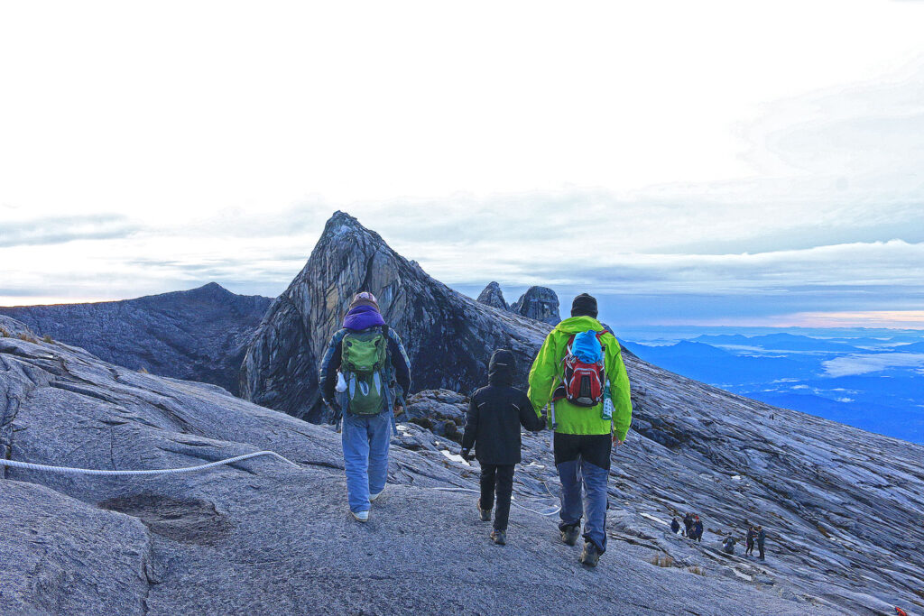 Best time to climb Mount Kinabalu for good summit weather.